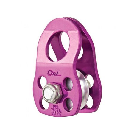 CMI Micro Pulley 1/2 in. Capacity & Moveable Cheek Plates Purple 15220